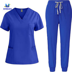 क्लासिक मेडिकल स्क्रब वर्दी नर्स थोक महिलाओं के स्क्रब वर्दी पहने महिलाओं के लिए वर्दी सेट स्क्रब वर्दी सेट - Product Image 4