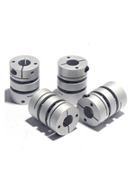 Accouplement universel flexible standard en acier inoxydable à disque simple/double pour tige filetée, encodeur à glissière, moteur pas à pas, servomoteur, moteur à réducteur