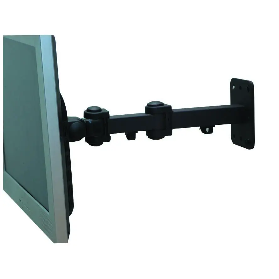 Deluxe lcd tv wall mounting bracket swing arm for 14" to 24" lcd Monitor display standard vesa load max 10kg can be swiveled