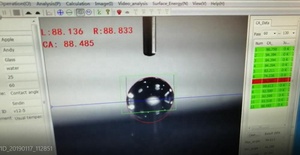 Instrument de mesure automatique de l'angle de contact basé sur la recherche, testeur d'angle de contact de l'eau - Product Image 6