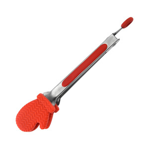 Pince multifonctionnelle en acier inoxydable pour la cuisine, l'extérieur, le barbecue, le steak, le gâteau et le snack. - Product Image 6