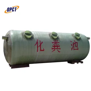 fiberglass septic tank 100m3 for restaurant