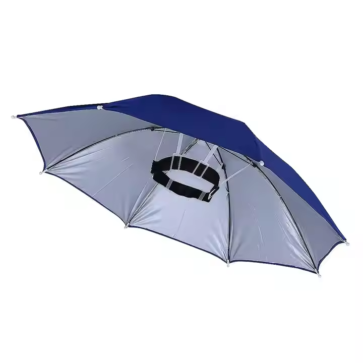 Pack De 4 Sombreros Paraguas Manos Libres – Ajustables, Ligeros Y Multiusos Para Senderismo, Pesca Y Eventos