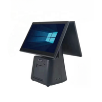 Écran tactile POS Machine tout-en-un 15.6 pouces Intelligent I3 Caisse enregistreuse personnalisée Cliquez sur l'écran Ordinateur