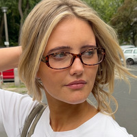 Lunettes de soleil carrées rétro TR90, protection UV400, simples et polyvalentes, pour femmes, pour un look sans maquillage