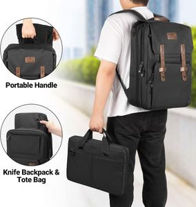 Échantillon Gratuit - Sac de Rangement pour Couteaux de Cuisine Imperméable et Résistant à l'Usure - Style Sac à Dos - Product Image 5