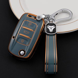 Étui de protection pour clé de voiture en TPU souple de qualité supérieure pour SGMW WULING RONGGUANG Hongguang Porte-clés Porte-clés Sac Accessoires - Product Image 4