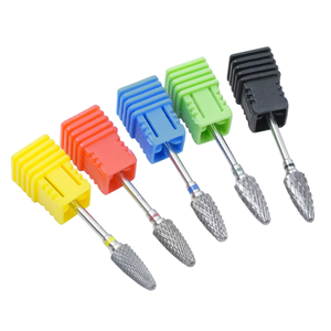 Attrezzature odontoiatriche strumenti dentali rotanti in acciaio al tungsteno per fresa dentale spazzola per lucidare con gambo HP - Product Image 3