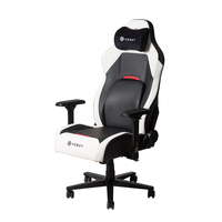 Chaise de jeu de course d'ordinateur de direction en cuir PU à quantité minimale de commande basse Hobot avec caractéristiques tournantes et inclinables