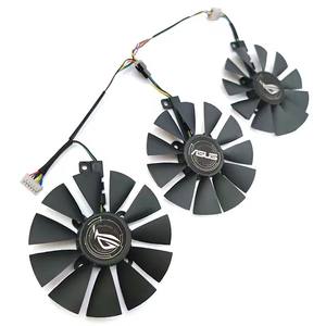 ใหม่87มม. 6PIN RX พัดลม VEGA56 VEGA64สำหรับ Asus ROG-STRIX-RX <span class=keywords><strong>580</strong></span> 570 480 GTX 1080 1070 1060การ์ดวิดีโอ390พัดลมระบายความร้อน - Product Image 2