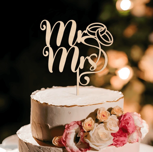 ใหม่ของตกแต่งเค้กอะคริลิค <span class=keywords><strong>MR</strong></span> & MRS ของตกแต่งหน้าเค้กอะคริลิกข้อเสนองานแต่งงานแบบทำมือ - Product Image 4