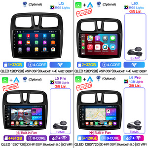 Autoradio LEHX con Lettore Video per Renault Logan <span class=keywords><strong>2</strong></span> <span class=keywords><strong>Sandero</strong></span> <span class=keywords><strong>2</strong></span> 2014-2019 Symbol, Android 12, <span class=keywords><strong>2</strong></span> Din, Carplay, GPS, Lettore DVD per Auto - Product Image 4