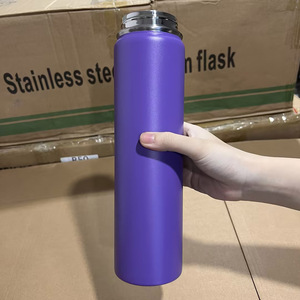 Hot Sale Promotional Custom Logo 24oz 32oz 64oz Vacuum <b>Flask</b> Insulated Drink Stainless Steel Water Bottles <b>With</b> <b>Straws</b> - Product Image 4