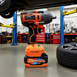 Cờ lê tác động không chổi than 21V, mô-men xoắn cao 1200n. m, Pin Li-ion, để tự động sửa chữa/giàn giáo/Chế biến gỗ - Product Image 4