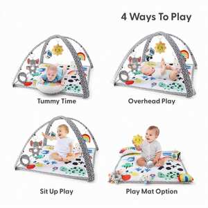 Foldable <b>Baby</b> Play GymFrame Activity Center Motor Skill <b>Sensory</b> Development Tummy Time Mat - Product Image 3
