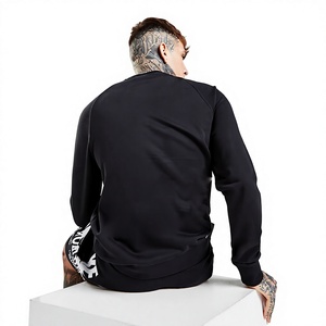 Unisex 100% Cotton Crewneck <b>Fleece</b> Eco-Friendly Custom Printed Wholesale High Quality Winter Solid Pattern <b>Lined</b> <b>Hoodie</b> - Product Image 2