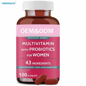 맞춤형 포장 성인 여성용 종합 비타민 캡슐 일일 비타민 종합 시스템 지원 비유전자변형 - Product Image 1