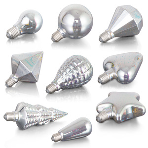 ST64 sáng tạo <span class=keywords><strong>LED</strong></span> Edison bóng đèn 3D pháo hoa Đèn Thủy Tinh bóng ánh sáng tình yêu hình trái tim Internet nổi tiếng bóng đèn - Product Image 6