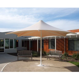 Factory Price PVDF/ PTFE/ PVC Architectural Outdoor Landscape <b>Canopy</b> Steel Tensile Shade Fabric <b>Sail</b> Membrane Structure - Product Image 3