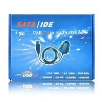 Vente en gros USB2.0 vers IDE SATA 3 en 1 câble Easy Drive 2.5 3.5 pouces HDD SSD câble adaptateur de disque dur fournisseur d'alimentation