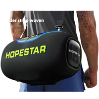Enceinte de karaoké extérieure étanche avec basses profondes et microphone, enceinte Bluetooth avec carte TF, enceinte sans fil pour le camping