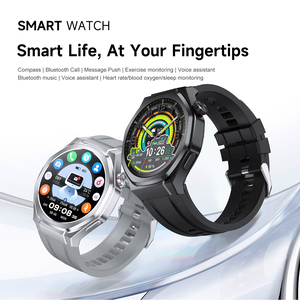 Smartwatch con Chiamate Bluetooth, Bussola, Notifiche Messaggi, Monitoraggio Fitness, Assistente Vocale, Musica, Frequenza Cardiaca/SpO2/Sonno - Product Image 3