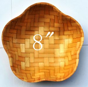 Vaisselle naturelle en bambou écologique de 10 pouces 25 CM fournie par le fabricant pour les restaurants, les hôtels et les campeurs - Product Image 1