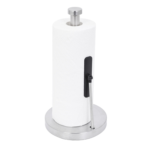 Portarotolo da Cucina Moderno in Acciaio Inox, Supporto per Carta Assorbente da Terra - Product Image 4