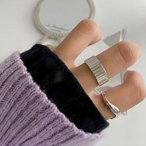Geometric Gear Step <b>Ring</b> S925 Sterling Silver Index Finger Unisex Fashion Jewelry Gift - Product Image 4