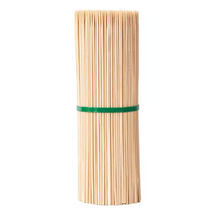 Brochettes à viande jetables écologiques en gros, bâtonnets de barbecue 100 % naturels en bois lisse sans éclats