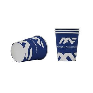 Gobelet en papier jetable personnalisable et biodégradable pour l'eau, imprimé sur mesure, 6 oz et 9 oz - Product Image 4
