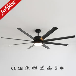 1stshine <span class=keywords><strong>ventilateur</strong></span> <span class=keywords><strong>de</strong></span> plafond avec lumière moteur DC réversible haut débit d'air industriel LED <span class=keywords><strong>ventilateur</strong></span> <span class=keywords><strong>de</strong></span> plafond avec télécommande - Product Image 3