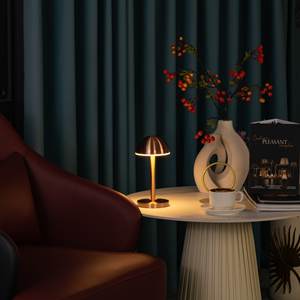 Lámpara de Mesa LED Recargable con Control Remoto Bluetooth, Opciones Multicolor RGB, Luz Inalámbrica de Aluminio para Decoración del Hogar y Hostelería - Product Image 5