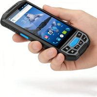 Terminal Industrial Resistente con Android 13, Pantalla de 5 Pulgadas, IP66, Escáner de Código de Barras 2D, RFID, para la Industria del Viaje, Gestión de Inventario