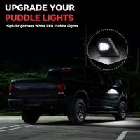 Lampes de courtoisie LED sous rétroviseurs pour Dodge Ram 1500 2500 3500 4500 5500 – Éclairage de sol arrière