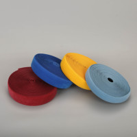 Pita Elastis Hook Loop 50mm Ramah Lingkungan, Dapat Dicuci, Multifungsi, Grosir, Berwarna-warni, Custom, Elastisitas Kuat