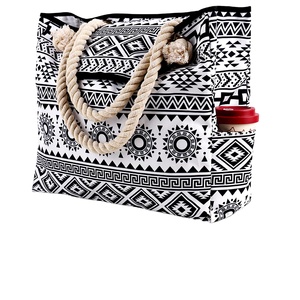 Custom Luxury Designer Travel Handbag Beach Lightweight Pool Bags Famous Brands Mesh Beach Tote Bag for Toys Towel Flip Flops - Product Image 1