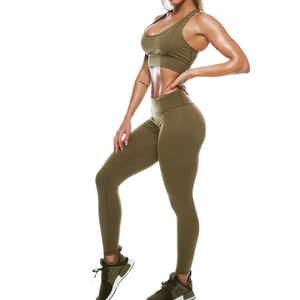 2021 OEM Betteractive Yoga Wear Custom Yoga Womens Yoga Sports Bra and Legging Set - Product Image 1