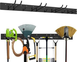 Organizzatore della <span class=keywords><strong>parete</strong></span> di stoccaggio del Garage, ganci per montaggio a <span class=keywords><strong>parete</strong></span> per attrezzi da giardino per impieghi gravosi e stoccaggio - Product Image 2