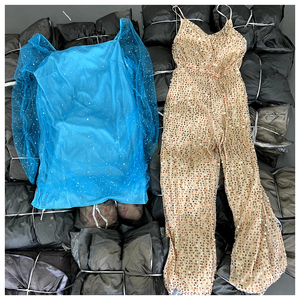 Factory Wholesale <b>High</b> Quality Women's Fashion <b>Dress</b> Sexy Sequin One-Shoulder Sleeveless <b>Split</b> Solid Night <b>Dresses</b> for Women - Product Image 1