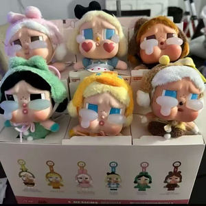 Caja ciega de PVC número Cry Again serie vinilo cara muñeca llavero cajas misteriosas con personajes de Frozen juguete para regalo - Product Image 2