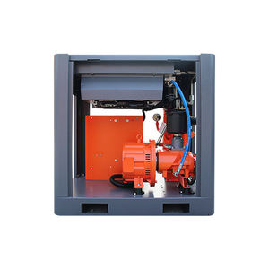 Compresseur d'air à vis rotatif intégré 10HP VFD 7.5KW avec sécheur frigorifique et réservoir, haute efficacité - Product Image 6