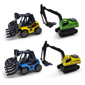 Nouveau 7.5cm enfants petit modèle de camion en alliage de recul jouet à Friction véhicule moulé sous pression pelle à saisir pour cadeaux promotionnels - Product Image 1