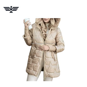 Veste matelassée style blazer épaisse et respirante pour femme EMPIRE TREND WEARS, col boutonné, nylon, rembourrage 100% polyester, automne - Product Image 2