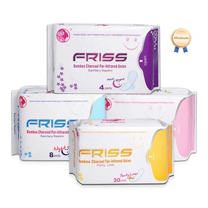 Friss Marque Produits D'hygiène Féminine Prix De Gros Serviette Hygiénique Échantillon Dames Anion Serviettes Hygiéniques pour Femmes - Product Image 4