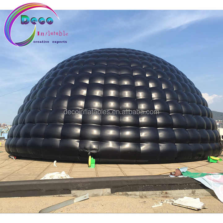 Commercial Black Portable Mobile Night Club Advertising Inflatables ...