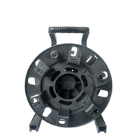 Enrouleur De Câble Mobile 50-500m Enrouleur Fibre Optique Plastique Enrouleur Portable Tambour De Câble