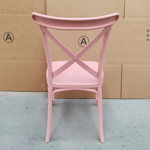 Chaise empilable blanche <span class=keywords><strong>en</strong></span> résine PP pour événements, banquets et mariages, nouvelle arrivée - Product Image 4