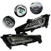 Paire pour Hyundai Tucson 2015 2016 2017 Feux de jour LED DRL Feux antibrouillard L92201-D3020 R92202-D3020