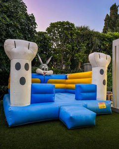 Zoo Animal <span class=keywords><strong>Lapin</strong></span> Thème <span class=keywords><strong>Gonflable</strong></span> Jumping Aire De Jeux Château Commercial Bounce House <span class=keywords><strong>Gonflable</strong></span> - Product Image 3